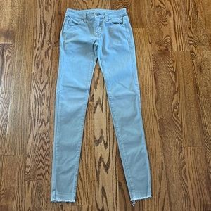 American Eagle 360 Super Stretch Sateen Gray Jegging